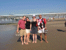 2005 09 22 On their last full day, we biked all the way across Den Haag to the beach.