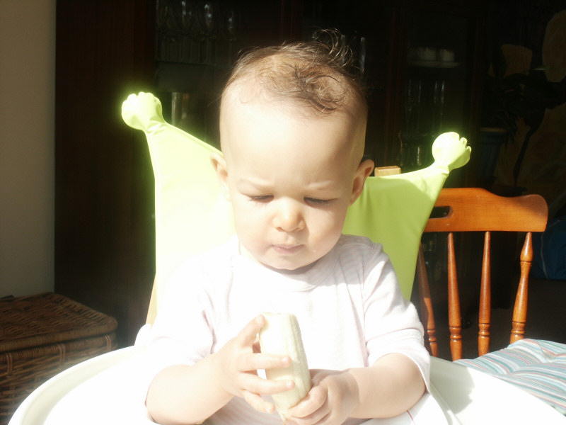 2006 04 07 Ruby loves bananas