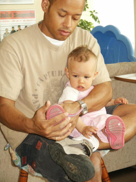 2006 05 13 Ruby New Shoes 1