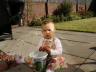 2006 06 06 garden girl 1