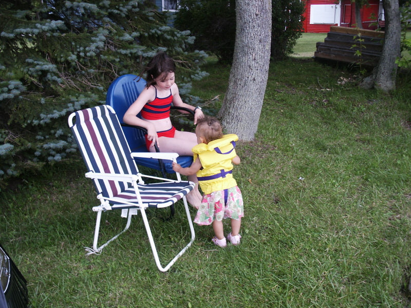 2006 07 09 cottage - rhi and ru