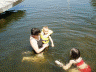 2006 07 13 cottage - swimming ladies