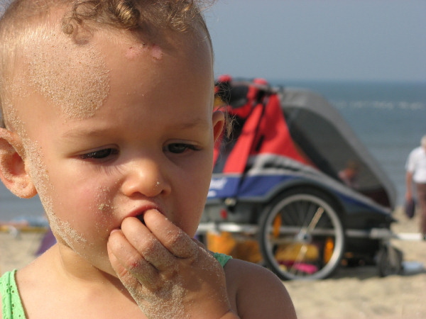 2006 09 12 Covered in Sand at Texel