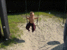 2006 09 16 Ruby Works the Swing Shift on Kaag