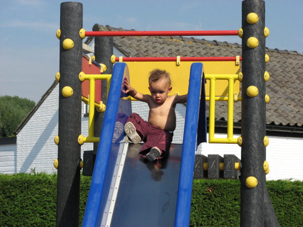 2006 09 16 Ruby on the Slide on Kaag