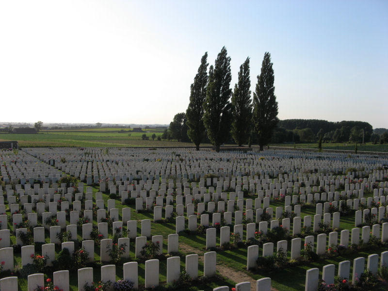 2006 09 20 British Cemetary at Passchendaele