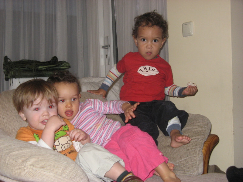 2007 01 21 Ajax, Ruby and Bram Hanging Out