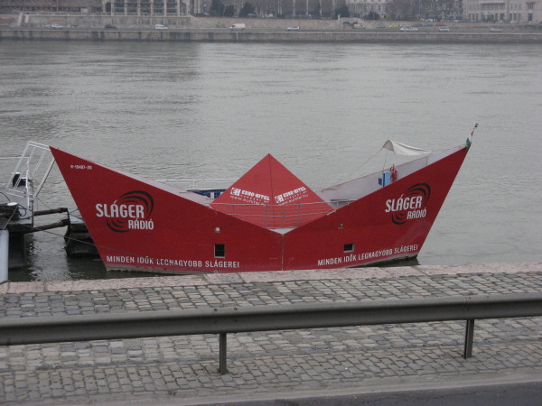 2007 02 19 Budapest 07 Origami Boat