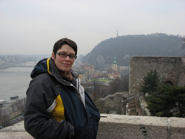2007 02 19 Budapest 17 Sara and Lower Buda