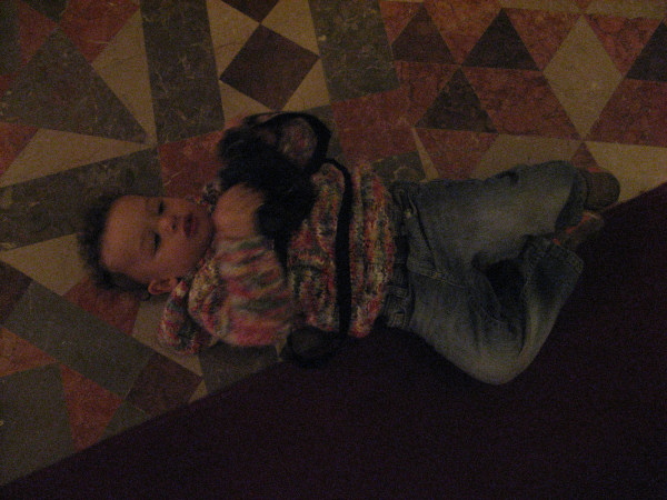 2007 02 20 Budapest 08 Parliament Floor Loiterer... Im not loitering, Im attempting a filibuster!