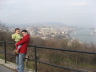 2007 02 24 A View of Buda and the Danube with Pumpkin Belly and Rubelu.