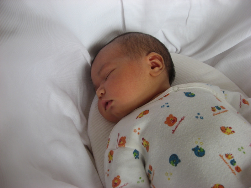 2007 06 12 Sleepytime In the Moses Basket