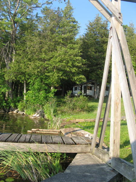 2007 07 26 View of Ma and Pa's Cabin