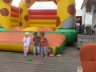 2007 08 23 Mieka, Ruby and Bram at the Bouncy Castle 1