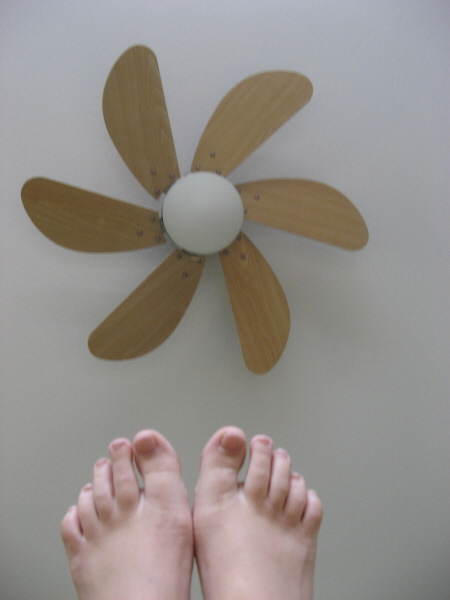 2007 10 17 Feet and Fan