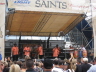 2007 10 21 - NOLA - There was a Band playing on the concourse outside.