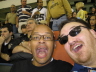 2007 10 21 - NOLA - Notice the Stern Looking Guys Behind Us.  We on the other hand look perfectly normal.