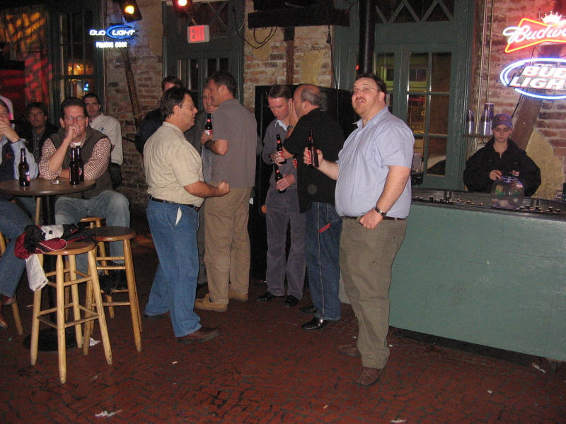 2007 10 22 - NOLA - LPAC Crowd at the Bar