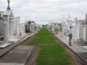 2007 10 24 -  NOLA - A Cemetery. The graves are above ground because of the water table is so high