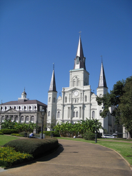 2007 10 25 - NOLA - Saint Louis Cathedral in Jackson Square