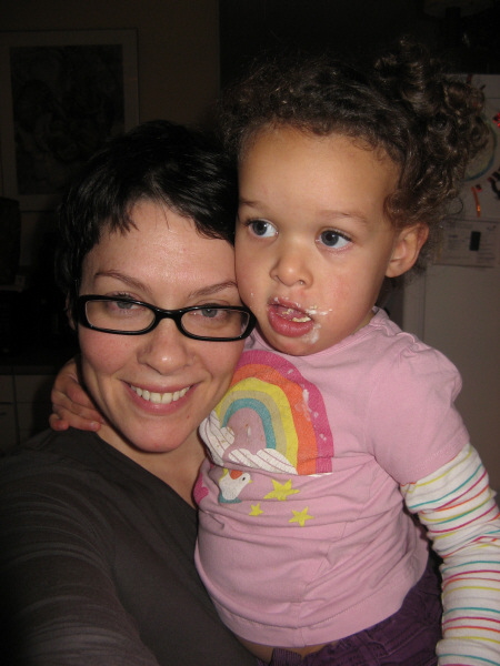2007 11 23 Mama and Little Cream Cheeze Face