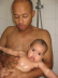 2007 12 01 Harper's First Shower