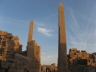 2008 01 08 Obelisks.  These are each made of a single piece of granite and are 30m tall!