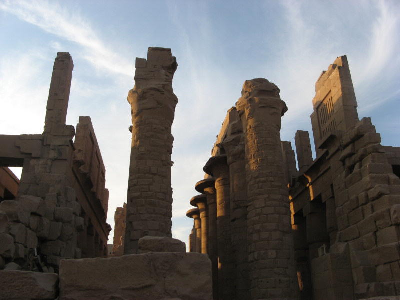 2008 01 08 Karnak at Sunset