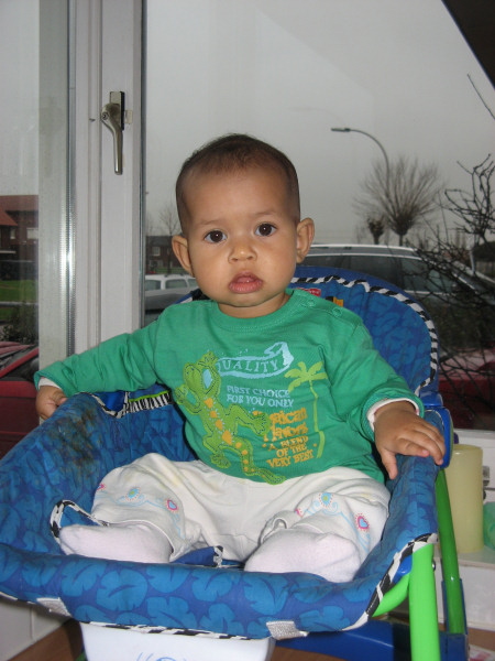 2008 01 19 Sitting up in Harper's Chair