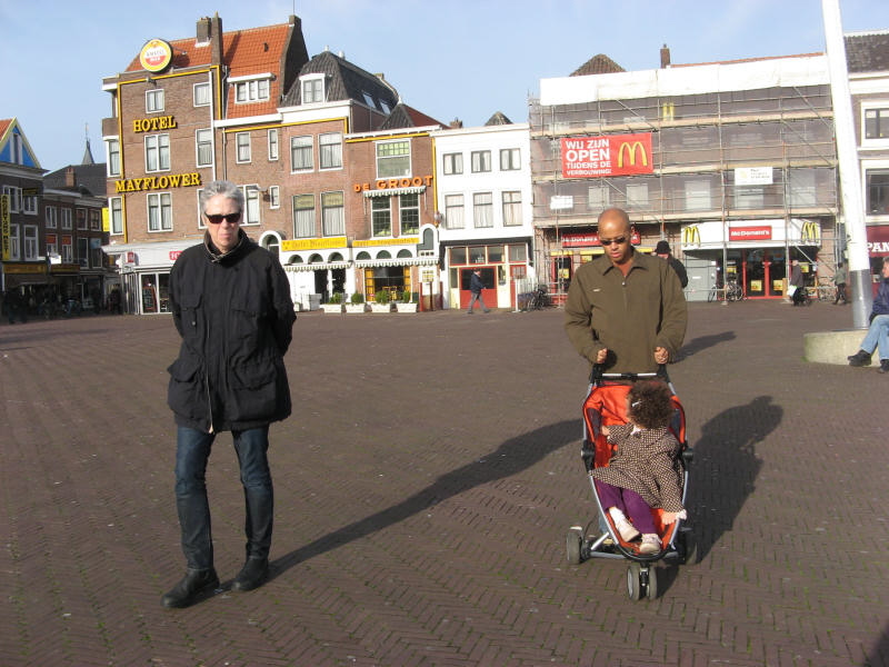 2008 01 26 Gran and J with Ruby in Leiden