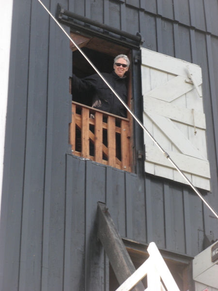 2008 01 26 Mum Up in the Windmill