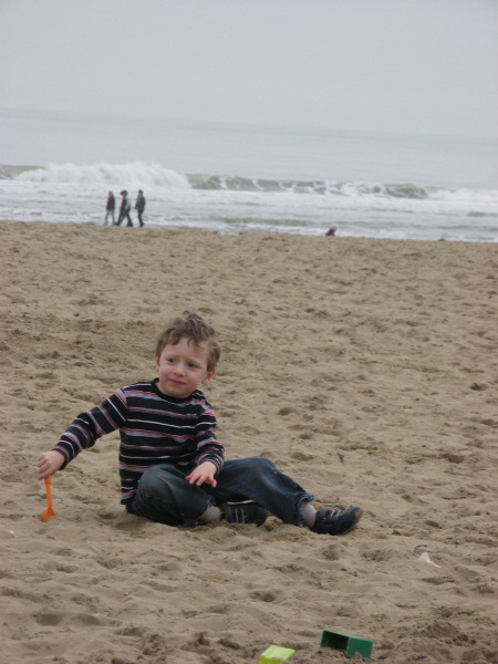 2008 02 28 Oscar on the Beach