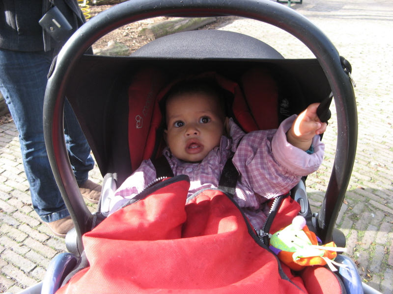 2008 03 19 Harper In the Stroller