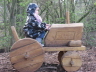 2008 03 19 Go back to the photos from Summer 2007 and find the photos of ScooterRuby. It looks like we're in "Honey I Shrunk the Kids" and the scooter is now huge!