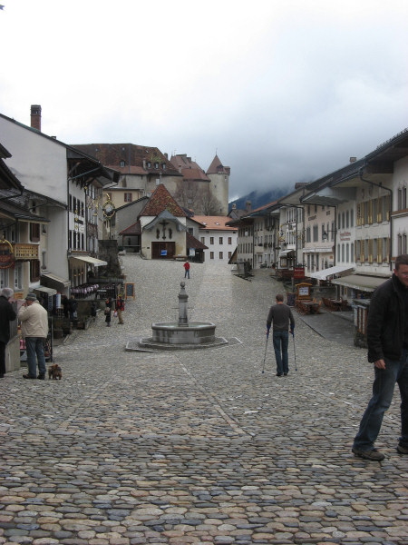 2008 04 11 The Only Street in Gruyere