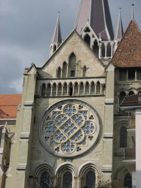 2008 04 12 Lausanne Cathedrale Window