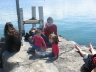 2008 04 13 Sunning Ourselves on the Lake Geneva Spit