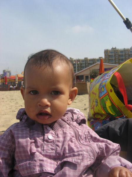 2008 04 20 Harper at the Beach