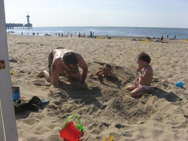 2008 05 05 Burying Bram
