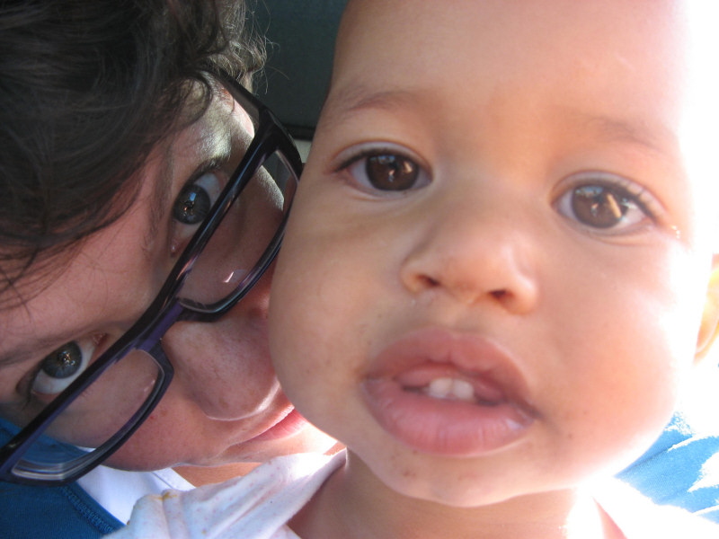 2008 06 10 Harper and Mama