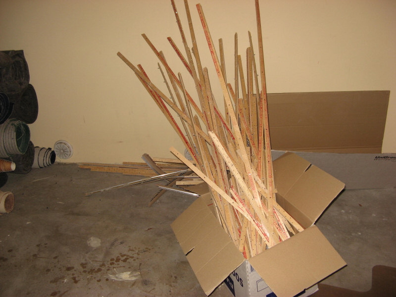 2008 06 23 the Nail Boards that used to hold our carpets down.