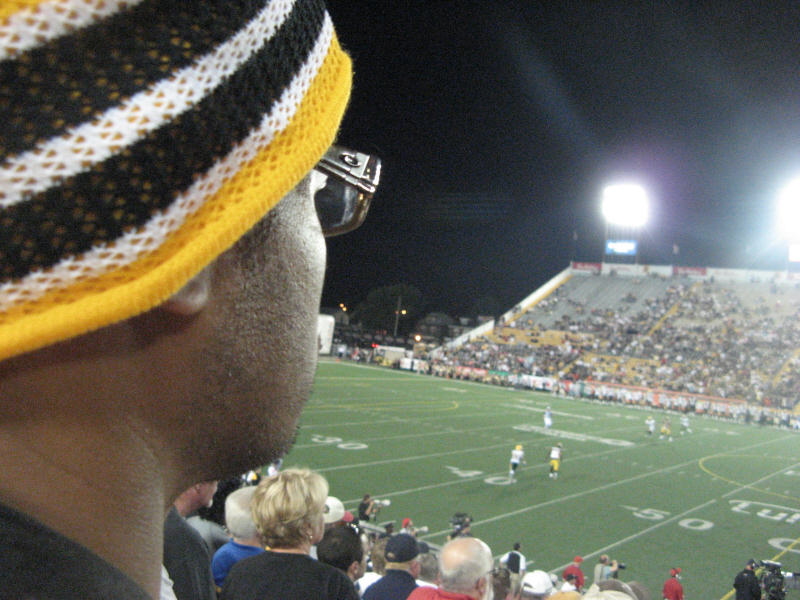 2008 07 26 At least I was paying attention to the game!