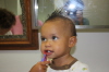 2008 08 15 Rooster Baby and her Clean Teeth