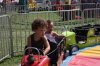 2008 08 16 Stirling Fair Ruby and Harper on the Mini Train
