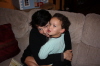 2008 12 02 Mama and Ruby Hugging