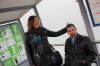 2009 01 03 Chandra and Brian Shenanigan While Waiting for the Tram