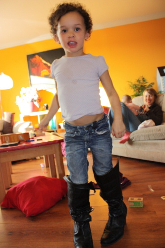 2009 02 13 Ruby in Leigh's Boots