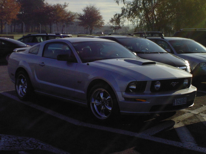 But now, he's got new rims!