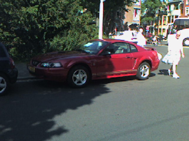 This red one was for sale.